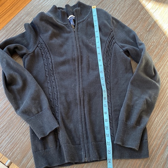 Tommy Hilfiger ladies zippered cardigan in size small - Picture 7 of 9